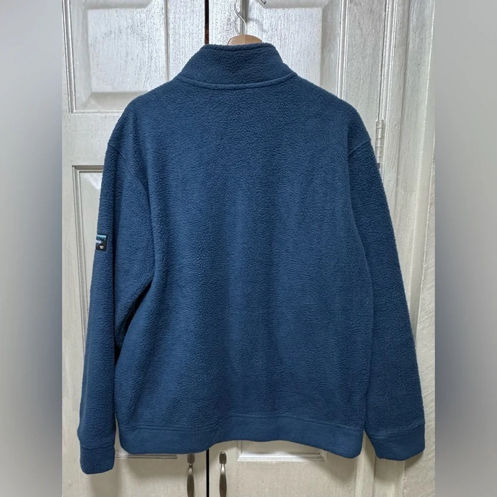 Orvis Men’s S Full Zip Heavyweight Fleece Jacket Blue